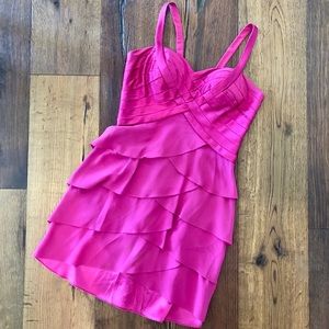 CHETTA B Tiered dress